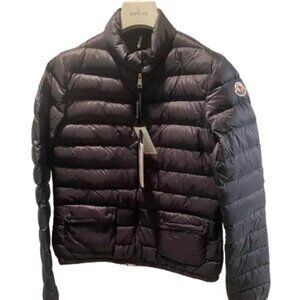 Moncler Lans Giubbotto Jacket (Black/Size 3 Womens)